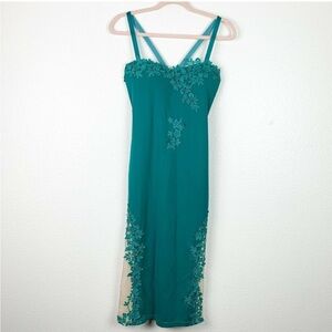 Embroidered Cocktail Dress